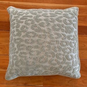 Target Light Gray Animal Print Accent Pillow